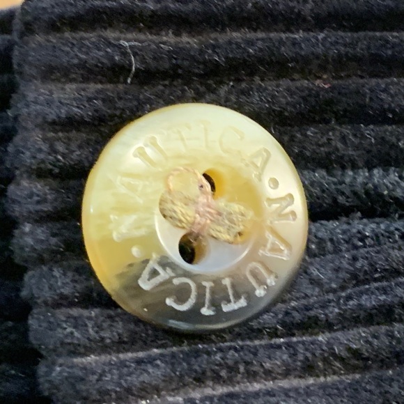 Vintage Nautica Black Pleated Cuffed Classic Fit Corduroy Pants Rigger 34x30 Y2K - Picture 4 of 9